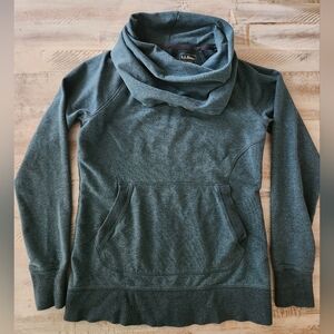 LL Bean Teal Cowl Neck Sweater Misses Small Regular